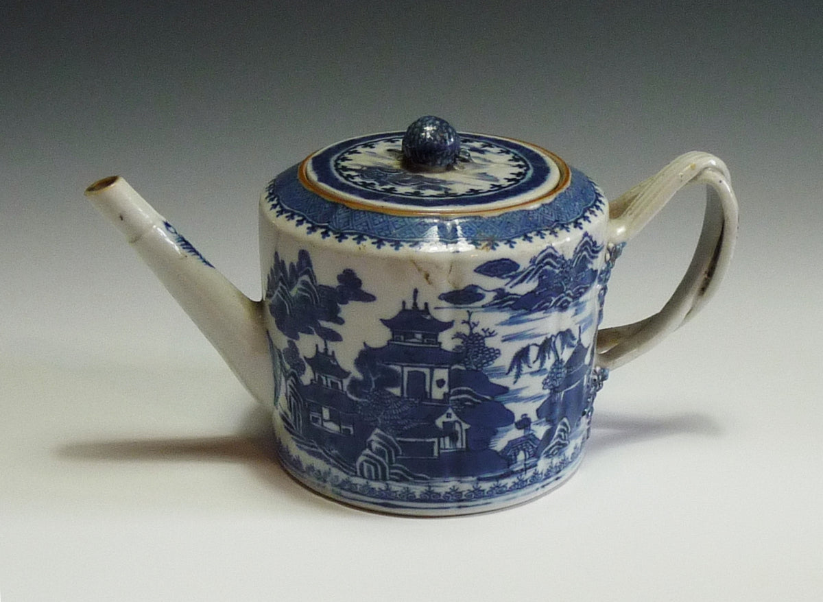 A traditional Chinese teapot used for brewing jasmine tea
